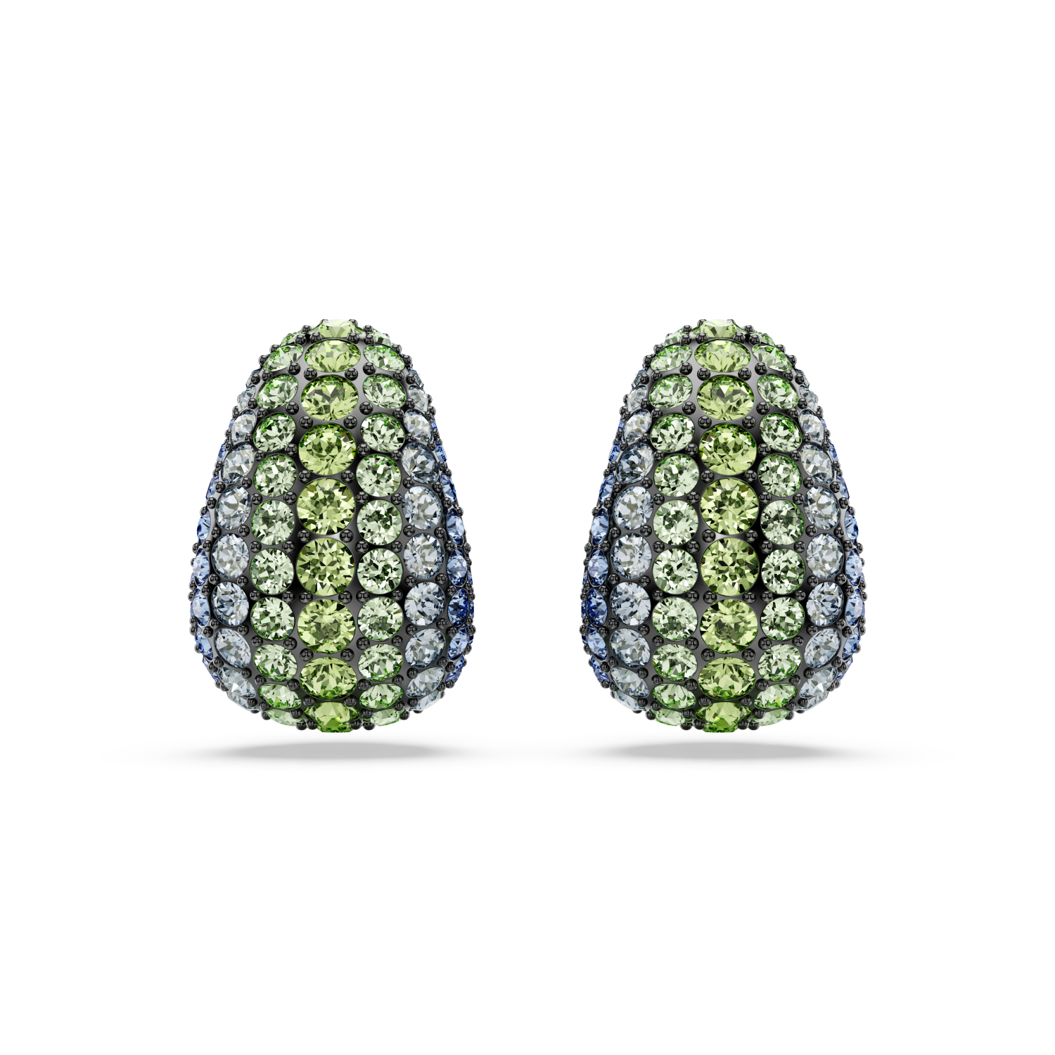 Swarovski - Orecchini pendenti Sublima, Taglio Round, Multicolore, Placcato rutenio Ref. 5699565 - SWAROVSKI