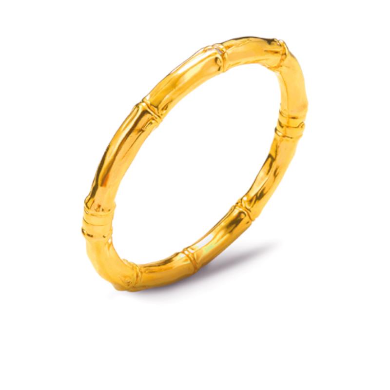 Giovanni Raspini - Bangle Bamb&ugrave; Piccolo Dorato  Ref. 10668 - GIOVANNI RASPINI