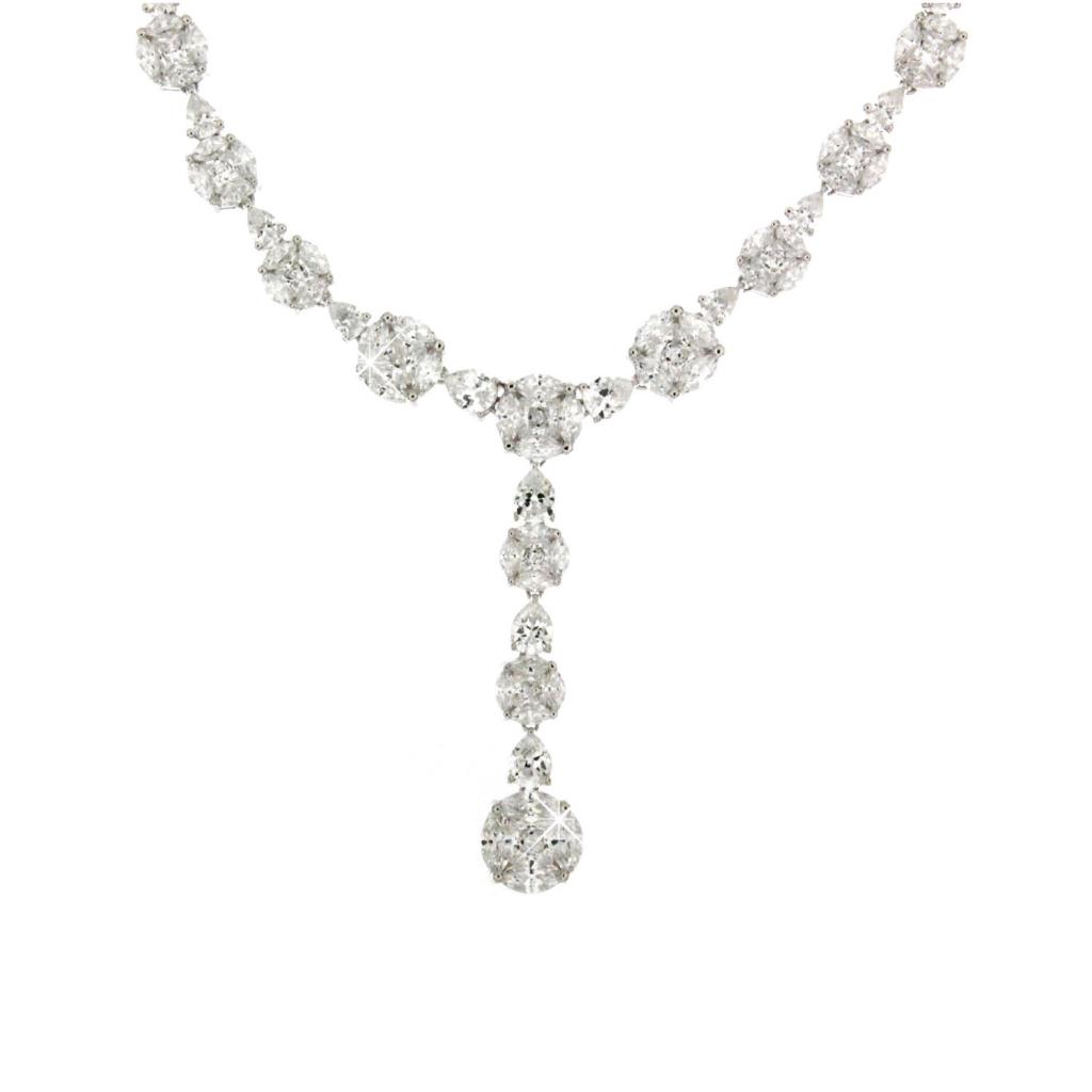 Collana Pendente in Argento 925 con cz - BARTOCCINI 925