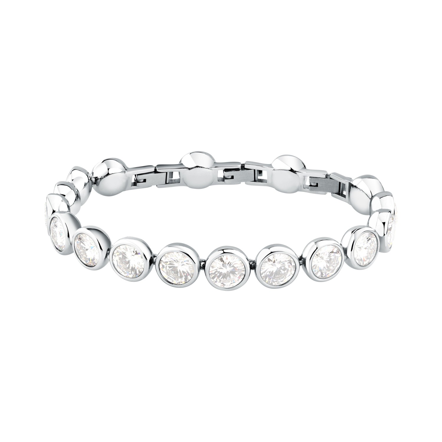 Bracciale Morellato Cristalli in acciaio, con zirconi e cristalli - SAZW05 - MORELLATO