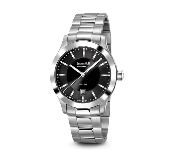 Orologio Eberhard Aiglon Grande Taille nero Ref. 41030.SE CA2C - EBERHARD