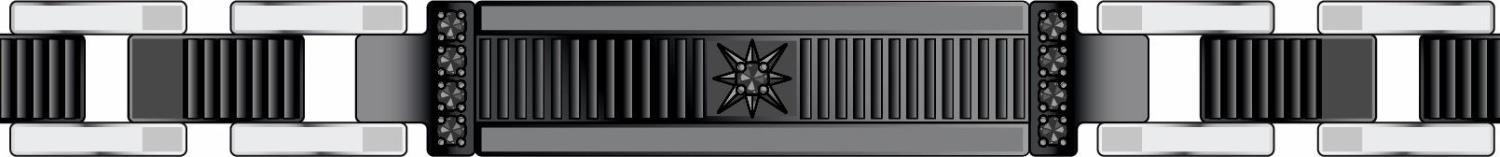 Bracciale Zancan da uomo in Acciaio Ref. EHB202 - ZANCAN