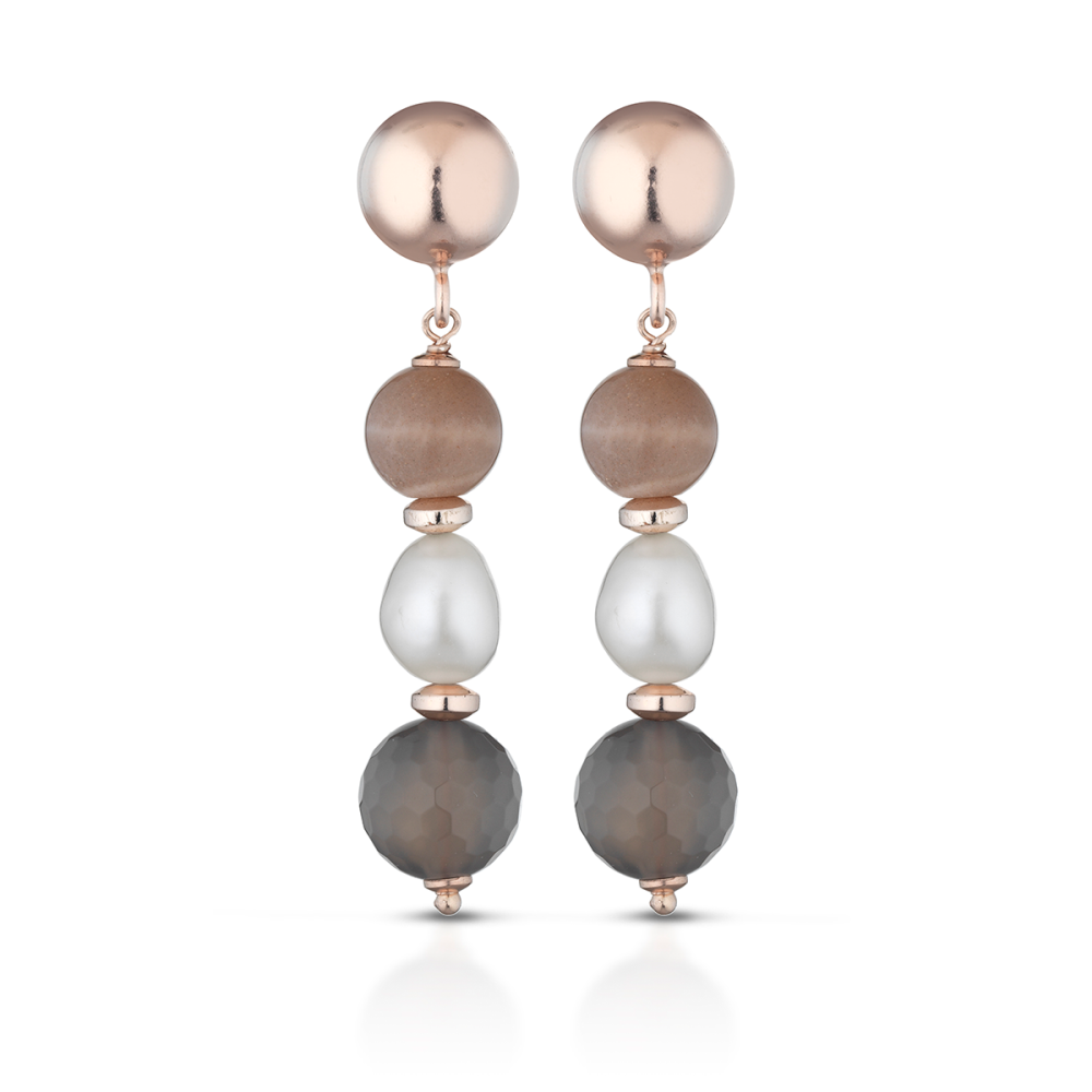 Le Lune Orecchini - Greige Ref. LGEA150 - LE LUNE