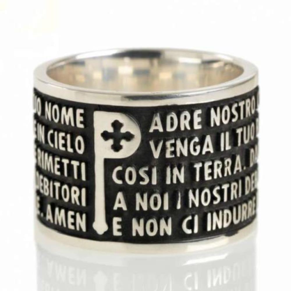 Anello TUUM - Origine Argento Brunito Mis. 14 Ref. ORIGIA90A00-14 - TUUM