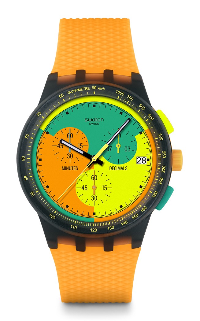 Orologio Swatch NEON SIGNAL FLAG Ref. SUSB422 - SWATCH