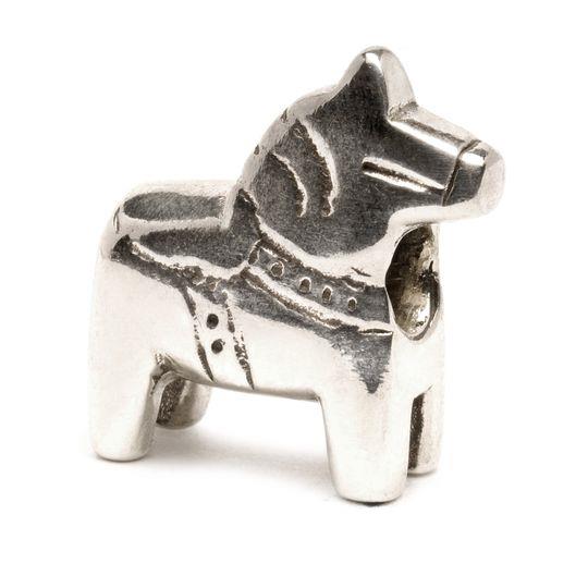 Trollbeads Ritirato - Original Trollbeads Cavallo di Dala Ref. TAGBE-30082 - TROLLBEADS