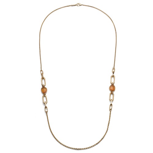 UNOAERRE - Collana lunga con pietre in Bronzo Ref. 2773 - UNOAERRE