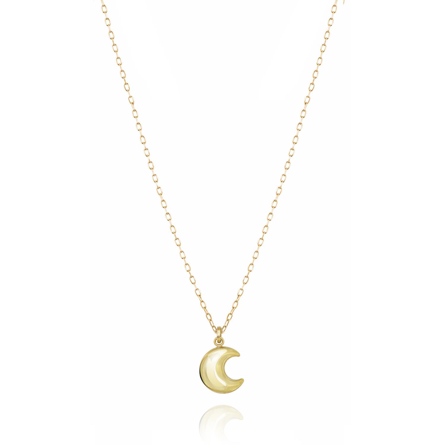Collana in Oro Giallo Simbolo Luna Ref. 765019 - FACCO