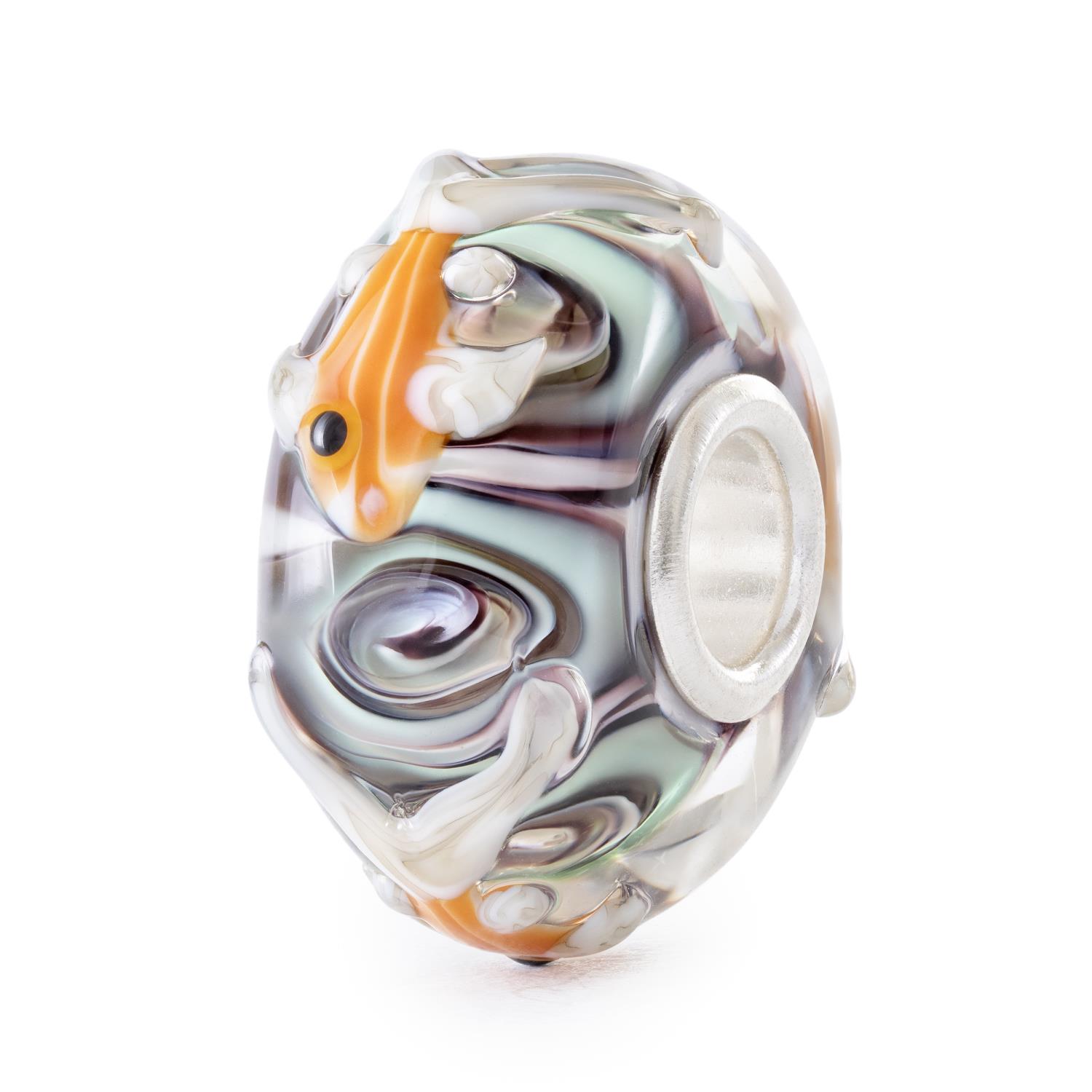 Trollbeads in Vetro - girotondo di pesciolini Ref. TGLBE-20459 - TROLLBEADS