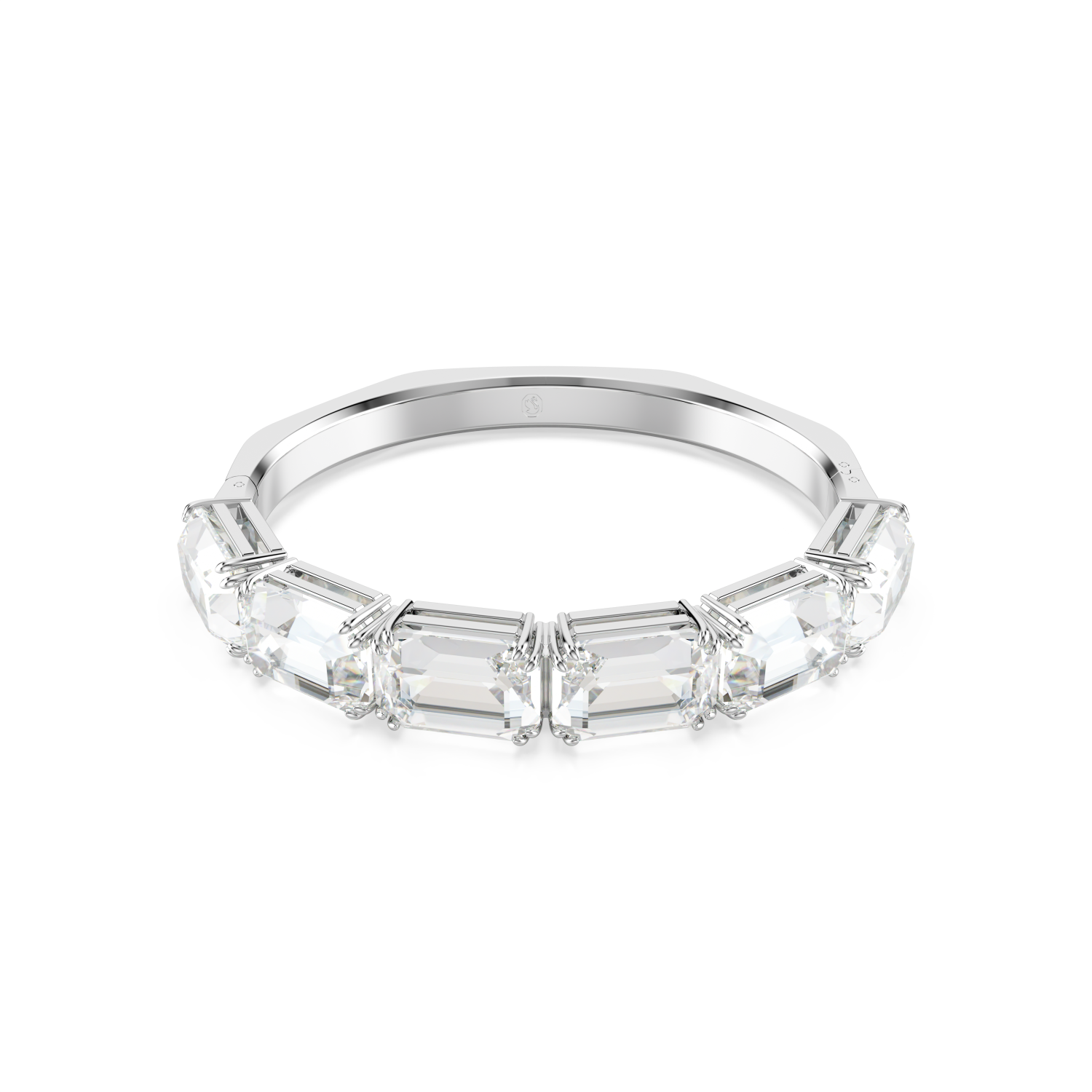 Swarovski - Bracciale rigido Millenia, Taglio ottagonale, Bianco, Placcato rodio Ref. 5696322 - SWAROVSKI