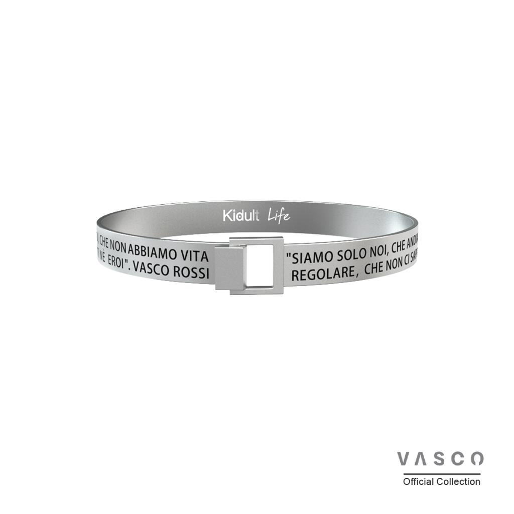 Gioielli Kidult - Bracciale in acciaio 316L (52x65 mm) Ref. 731480 - KIDULT