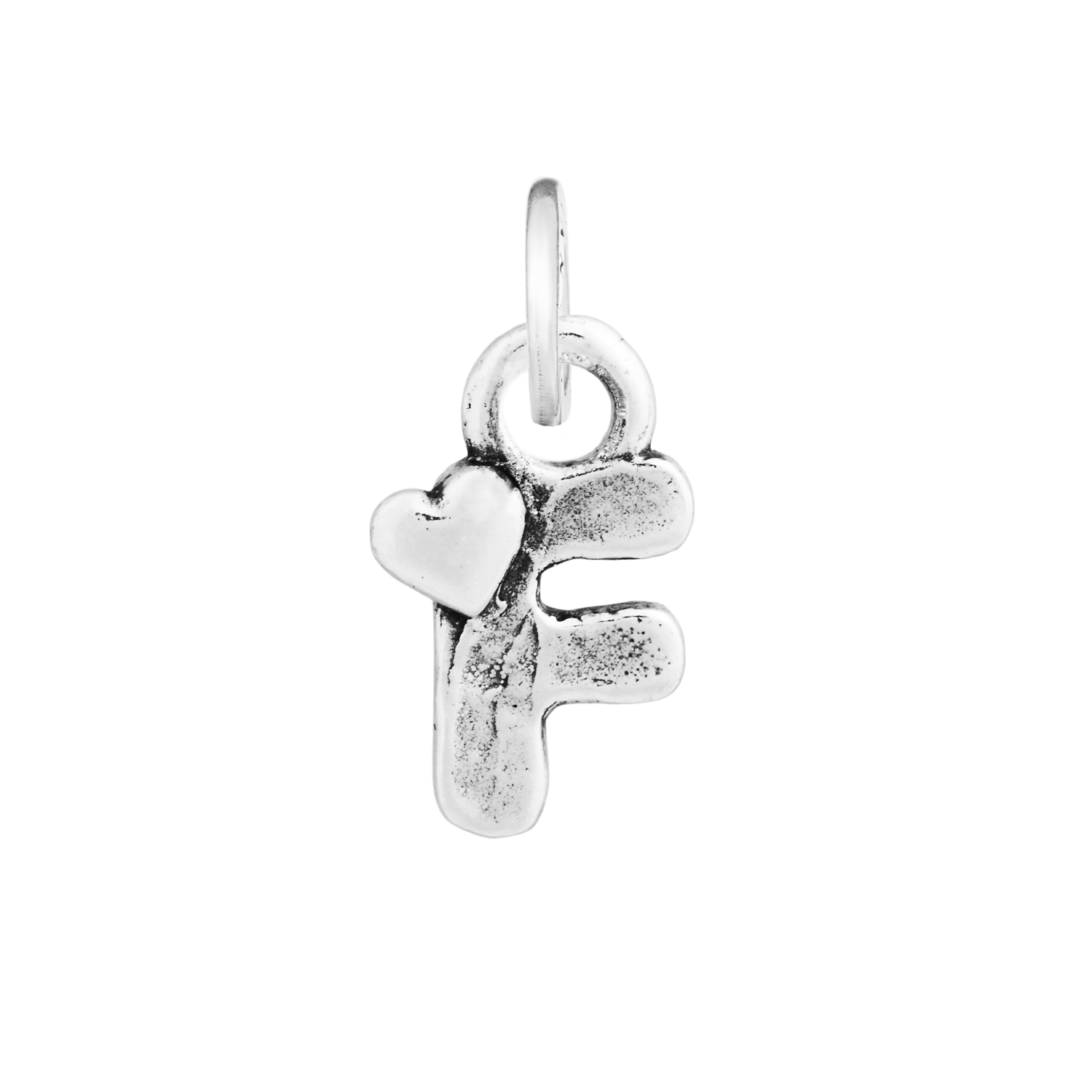 Giovanni Raspini - Charm "F" Cuoricini Ref. 12782 - GIOVANNI RASPINI