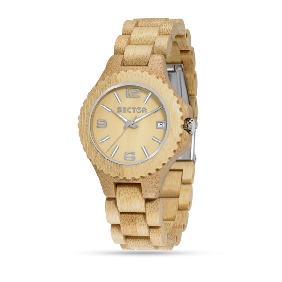 OROLOGIO SECTOR - NATURE NO LIMITS BAMBOO Ref. R3253478010 - SECTOR