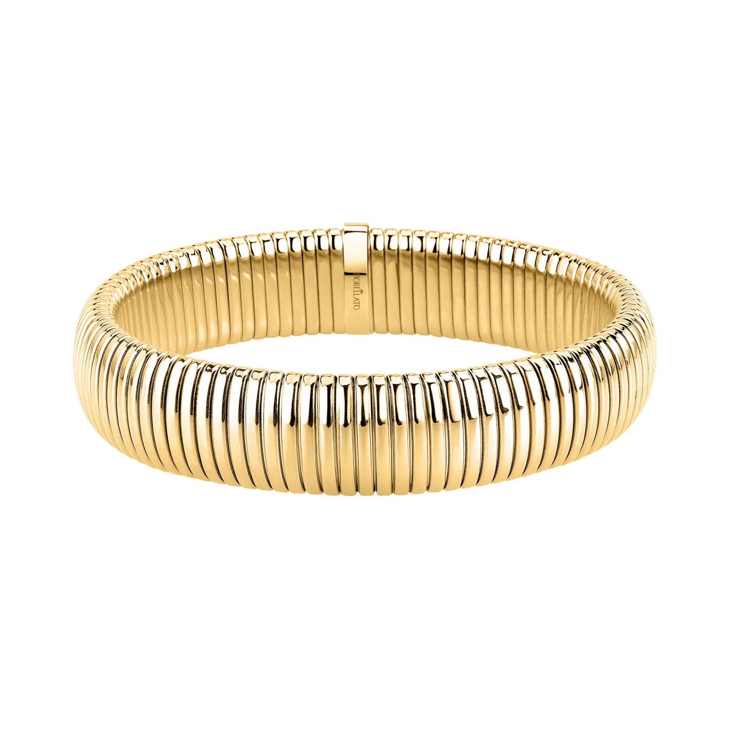 Bracciale Morellato Cristalli in acciaio, con finitura oro giallo, con cristalli - SAZP11 - MORELLATO