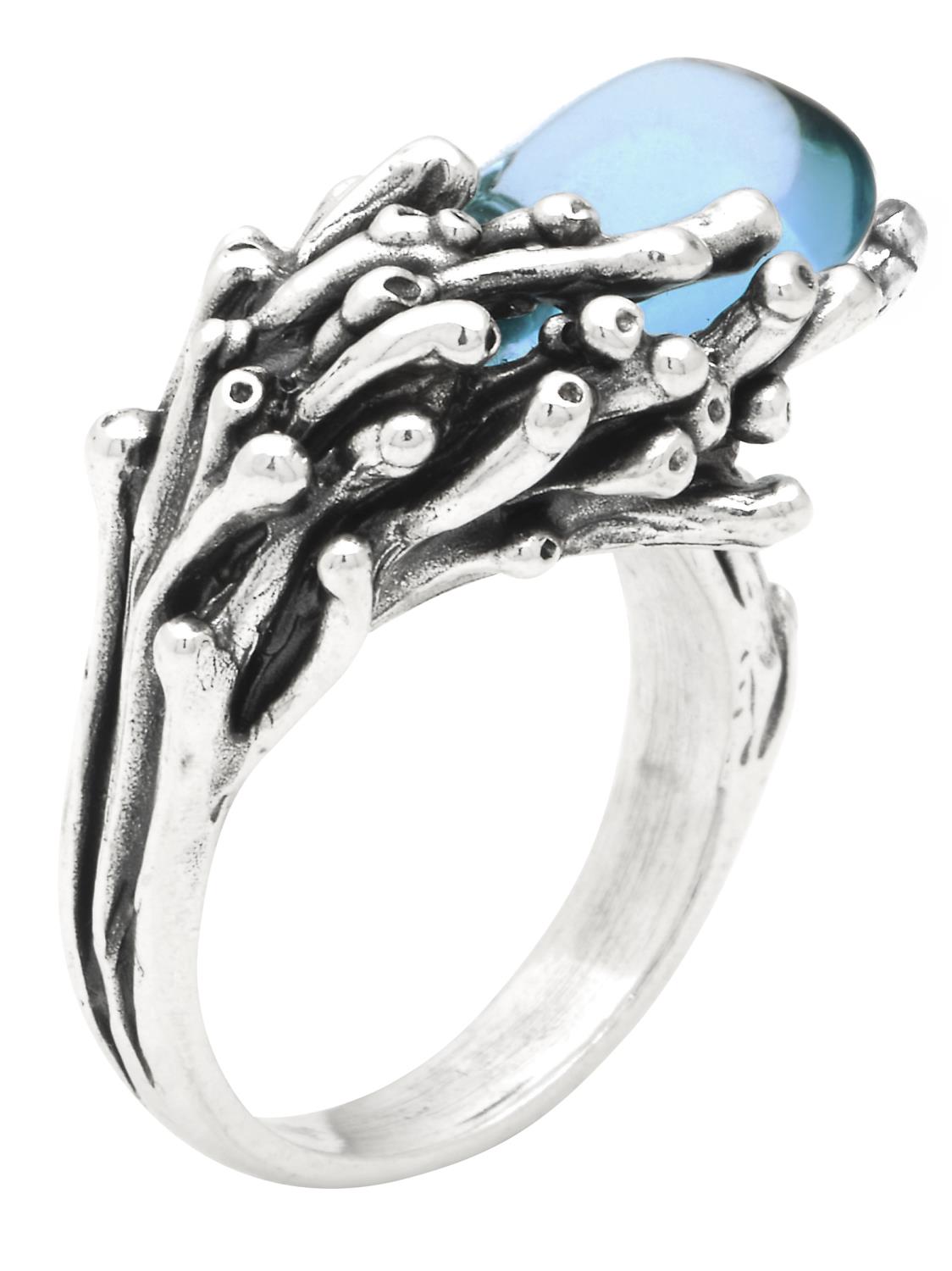 Giovanni Raspini - Anello Goccia Mare Mis. 14 Ref. 12414/14 - GIOVANNI RASPINI