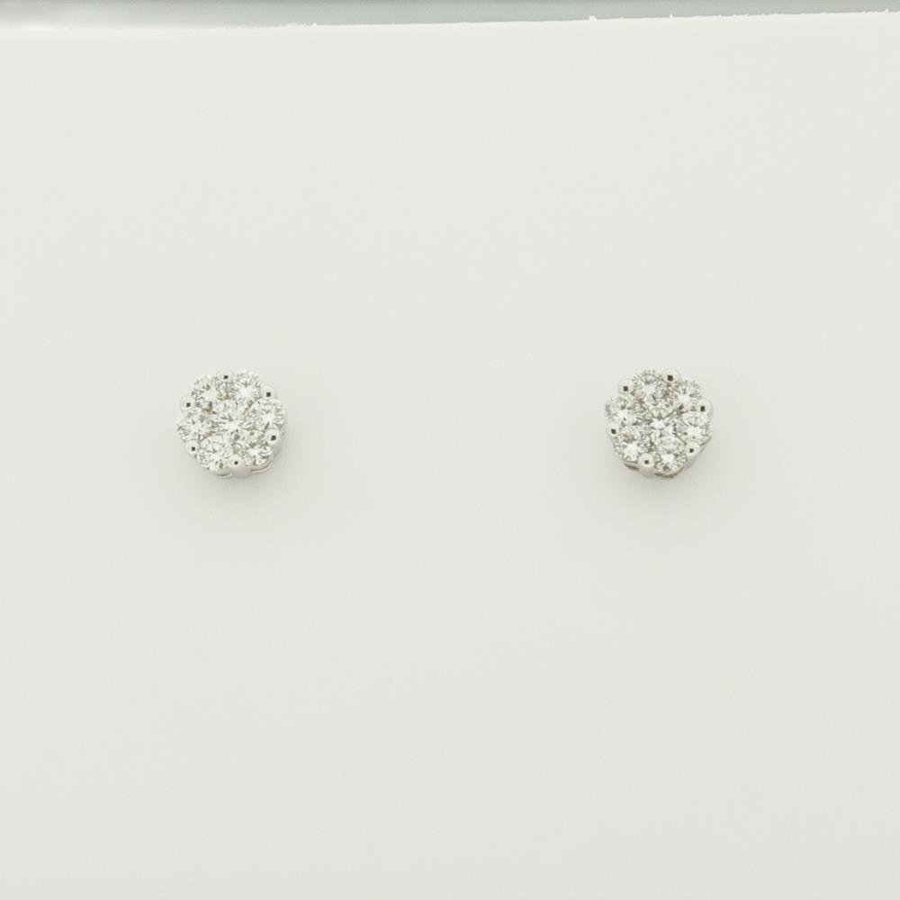 Orecchini Visconti con Diamanti Bianchi ct. 0,29 Ref. BBX32955 - GIORGIO VISCONTI