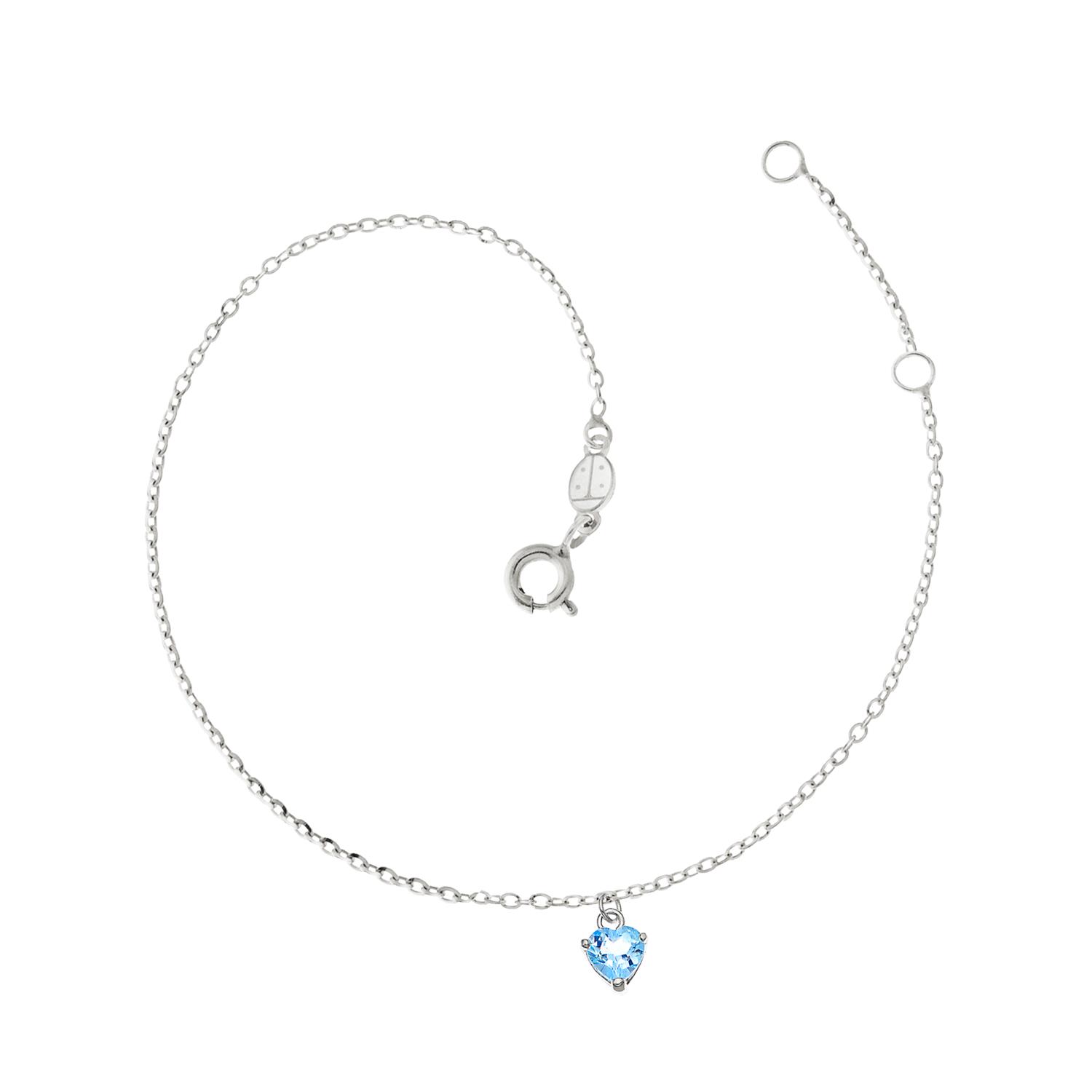 Bracciale in Oro Bianco e Topazio Ref. 774886 - FACCO