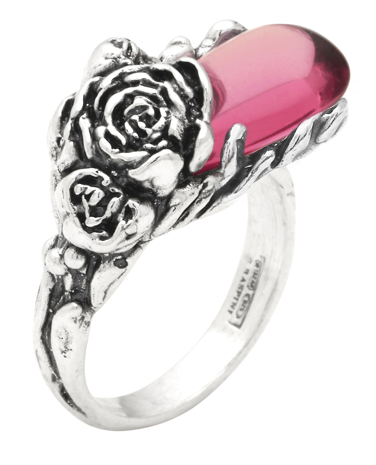 Giovanni Raspini - Anello Goccia Peonie Mis. 14 Ref. 12422/14 - GIOVANNI RASPINI