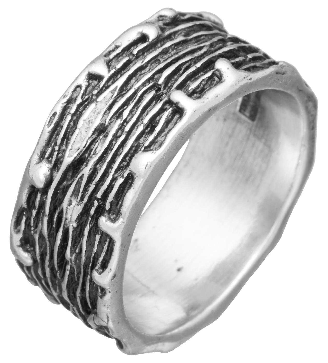 Giovanni Raspini - Anello Fascia Graffiato Mis. 22 Ref. 11320/22 - GIOVANNI RASPINI