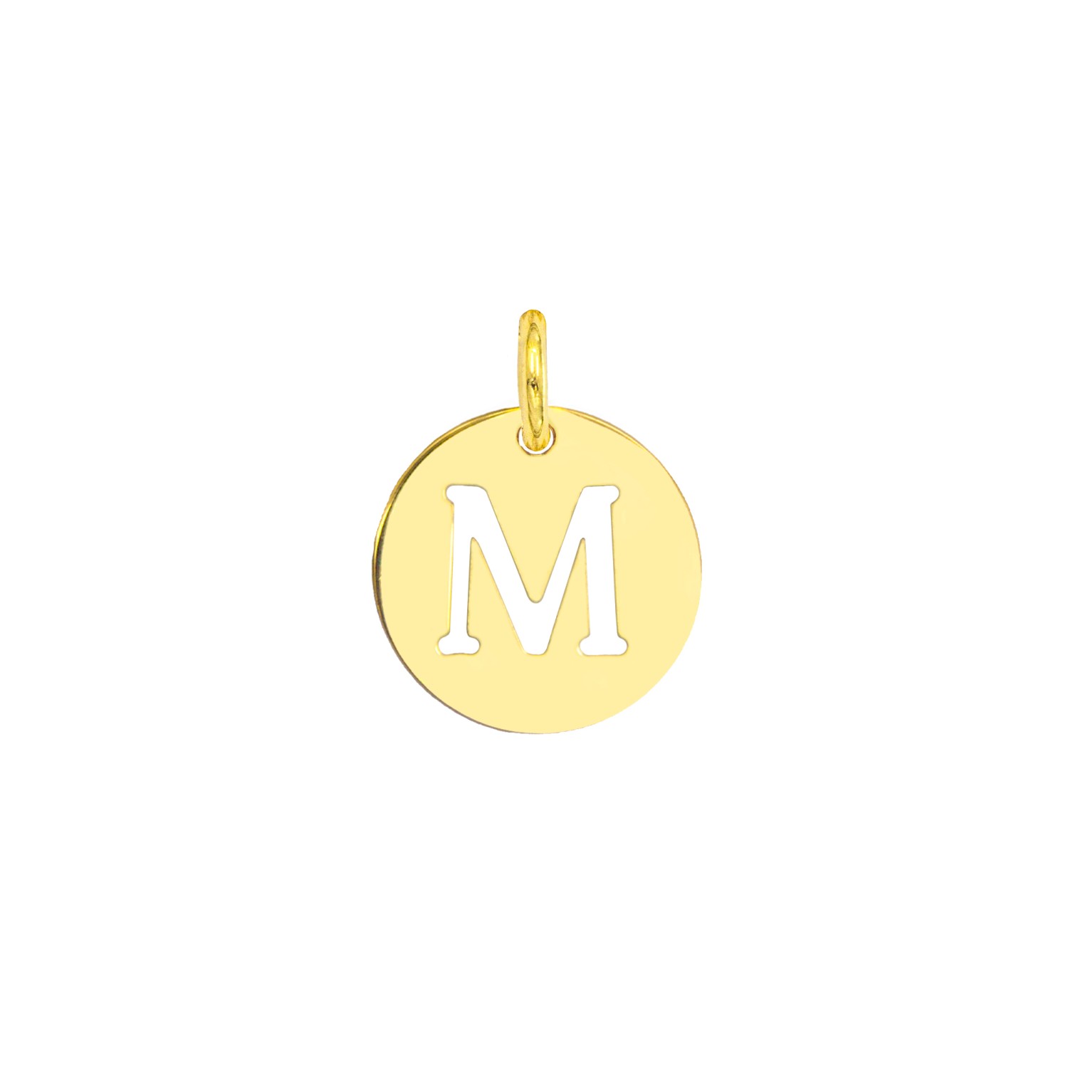 Charm Lettera M in Oro 9 Kt  Ref. A0455G9 - FACCO