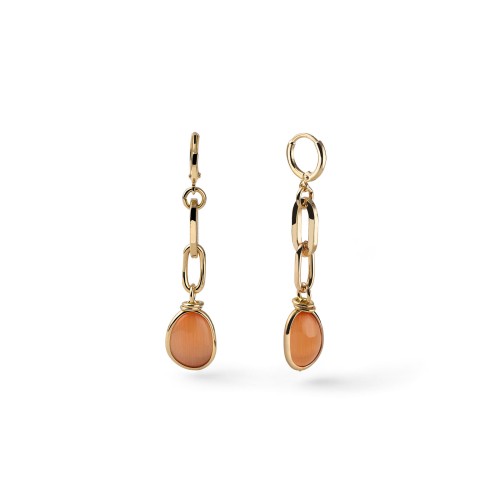 UNOAERRE - Orecchini lunghi con pietre in Bronzo Ref. 2781 - UNOAERRE