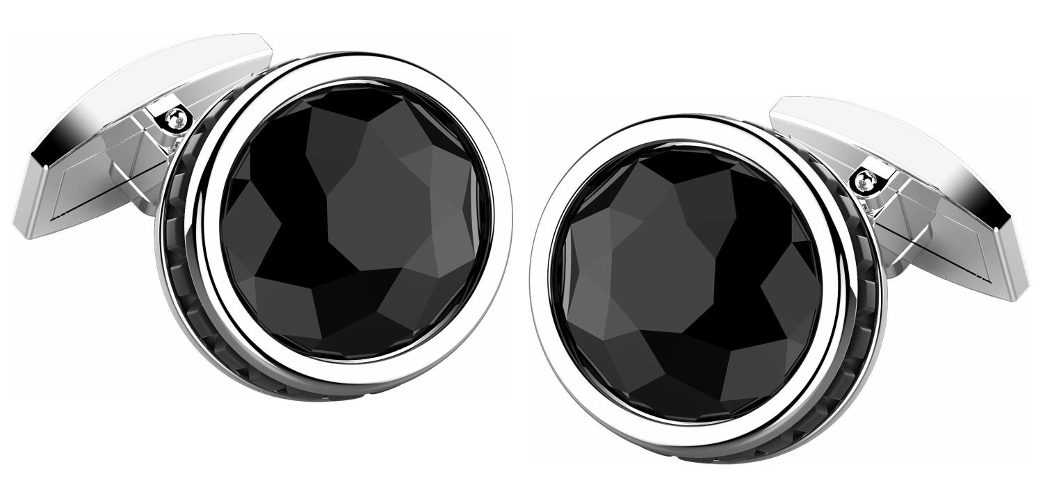 Gemelli Zancan in Argento e Onice Ref. EXG076 - ZANCAN