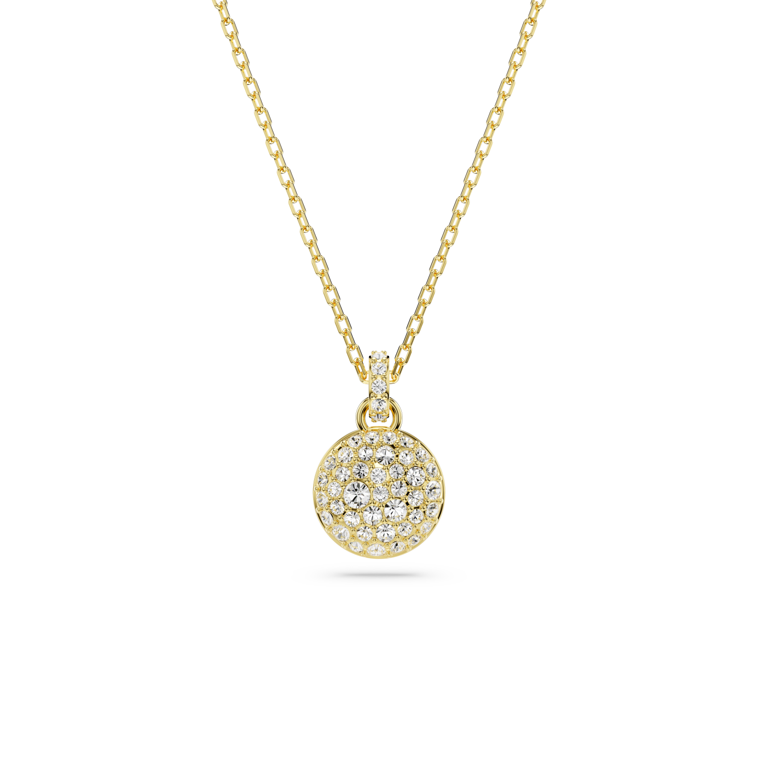 Swarovski - Pendente Meteora, Bianco, Placcato color oro Ref. 5683443 - SWAROVSKI