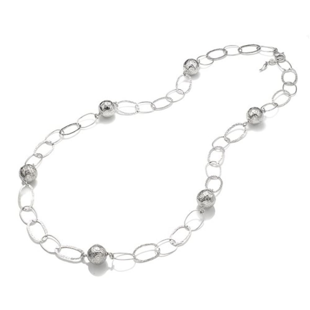 Giovanni Raspini - Collana Maglia Alternata e Sfere Ref. 10506 - GIOVANNI RASPINI