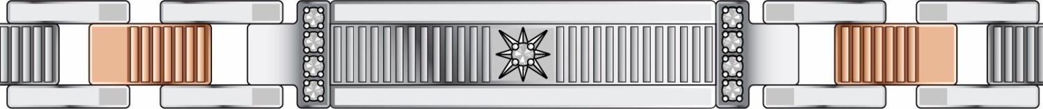 Bracciale Zancan da uomo in Acciaio Ref. EHB201 - ZANCAN