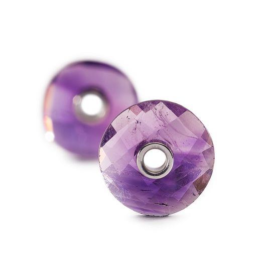Trollbeads Bead in Pietra Preziosa  - Orecchini Ametista Ref. TSTEA-00012 - TROLLBEADS