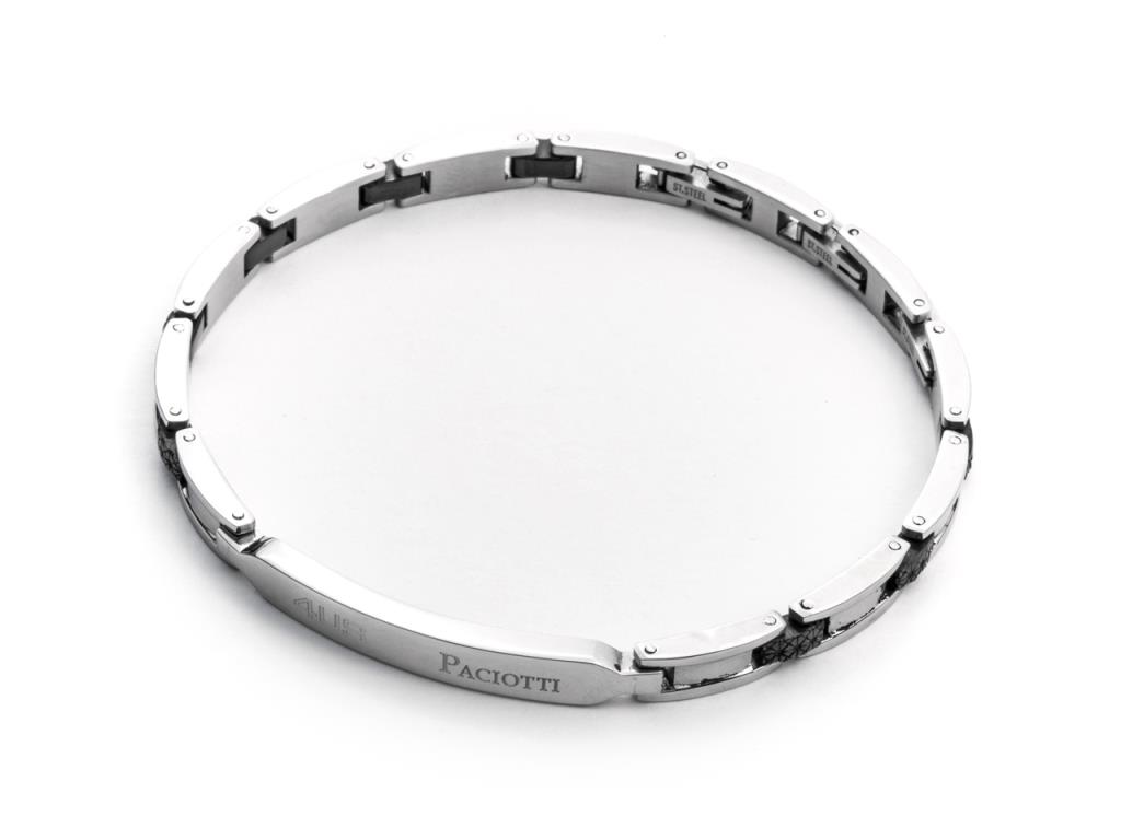 BRACCIALE PACIOTTI 4US - BLACK FLOWER Ref. 4UBR2083 - 4US