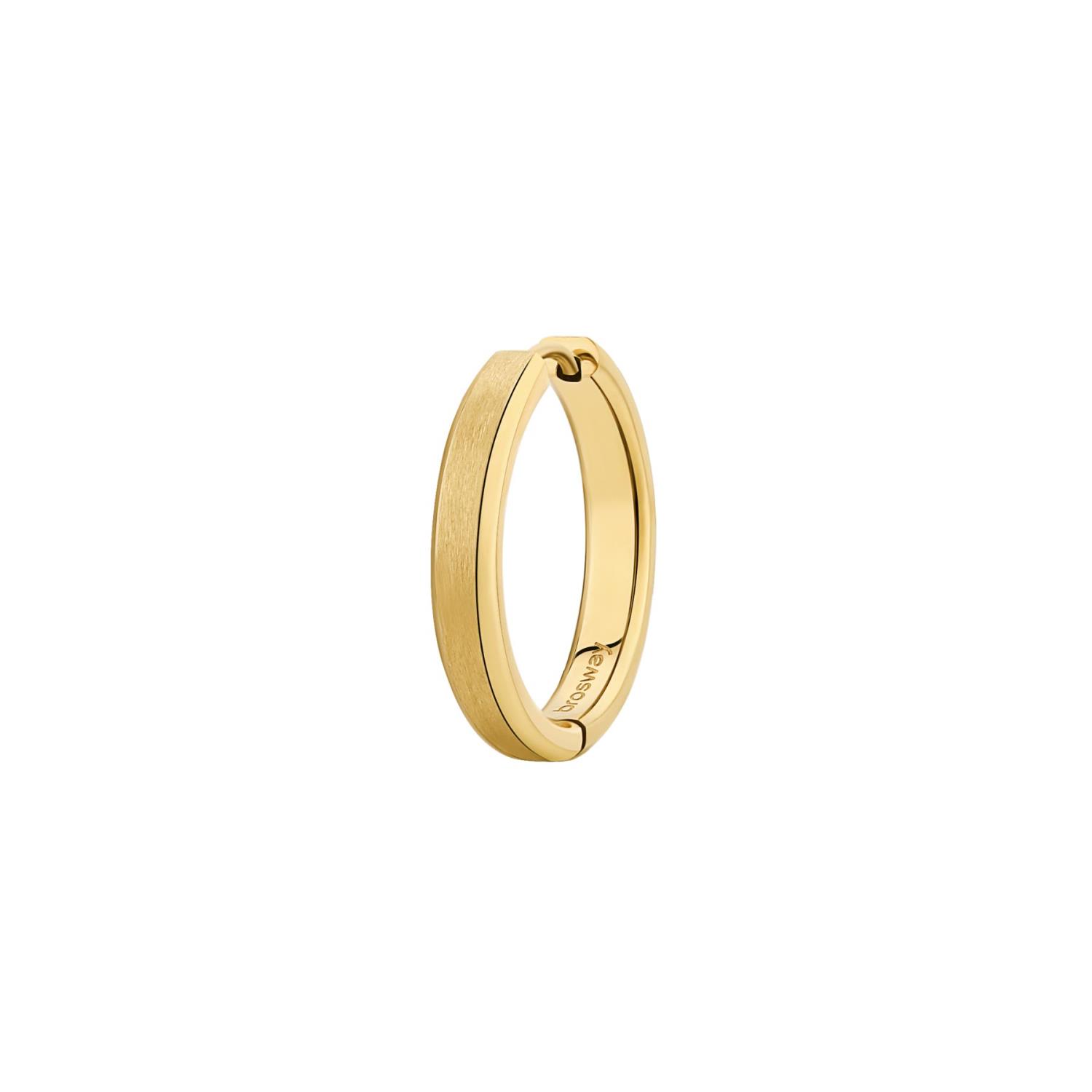 Brosway - Orecchino INK in acciaio e pvd oro Ref. BIK103 - BROSWAY