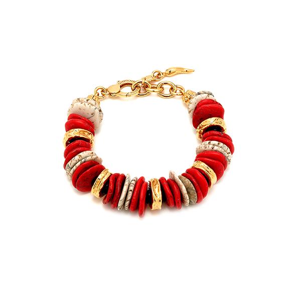 Giovanni Raspini - Bracciale Bali Red cm. 22 Ref. 11249 - GIOVANNI RASPINI