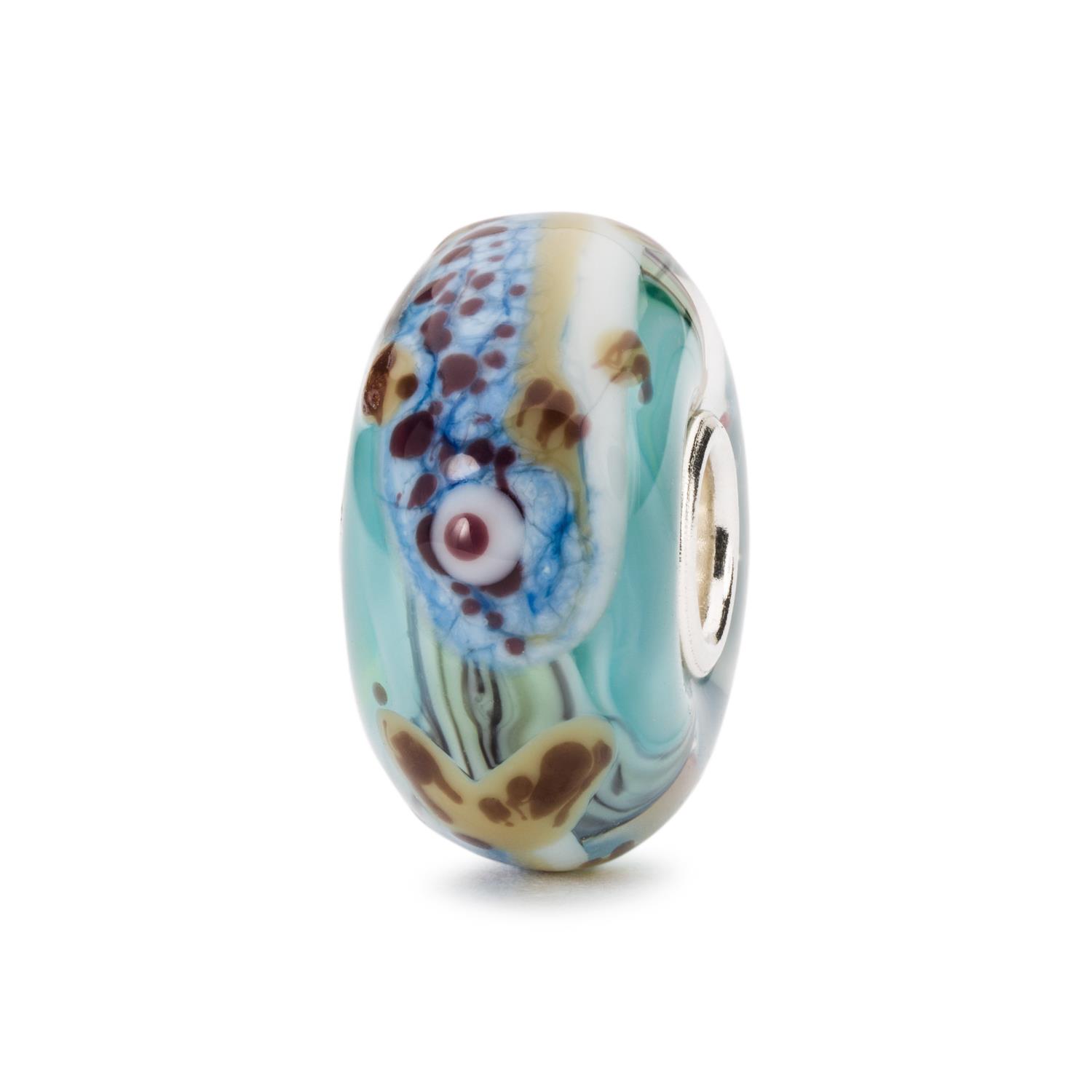 Trollbeads Bead in Vetro - Salmone Coraggioso Edizione Limitata Ref. TGLBE-20277 - TROLLBEADS