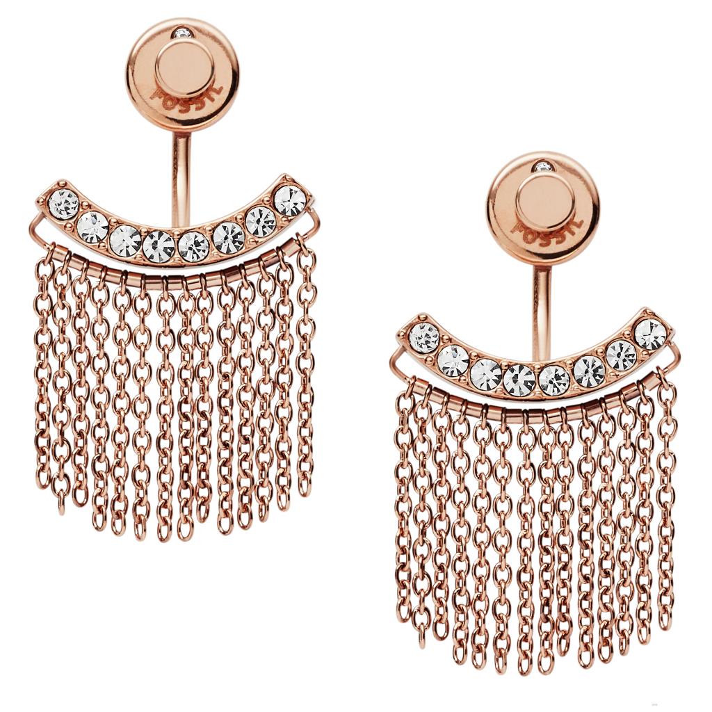 Orecchini Fossil - Catenelle Ref. JF02396791 - FOSSIL