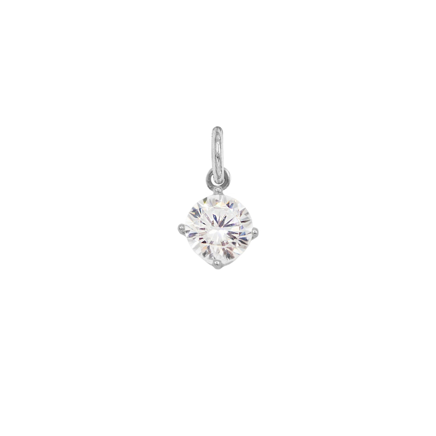 Charm Luce in Oro 9 Kt e Zirconi  Ref. A0334B9 - FACCO