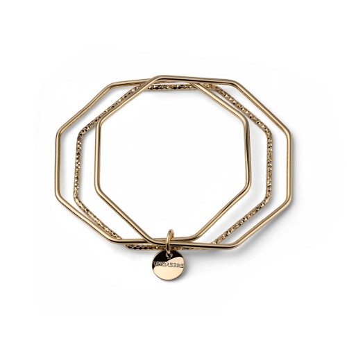 UNOAERRE - Bracciale dorato 3 bangle in Bronzo Ref. 2742 - UNOAERRE