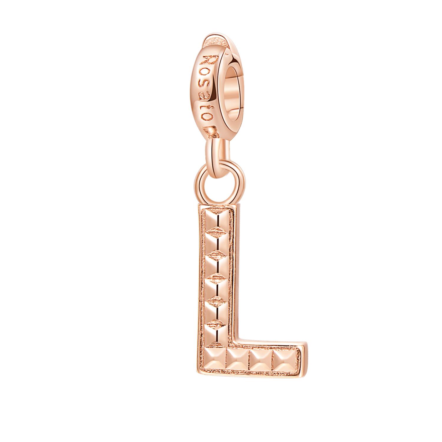 Rosato - Charm STORIE  argento 925/1000 galvanica rosa L Ref. RZ090 - ROSATO