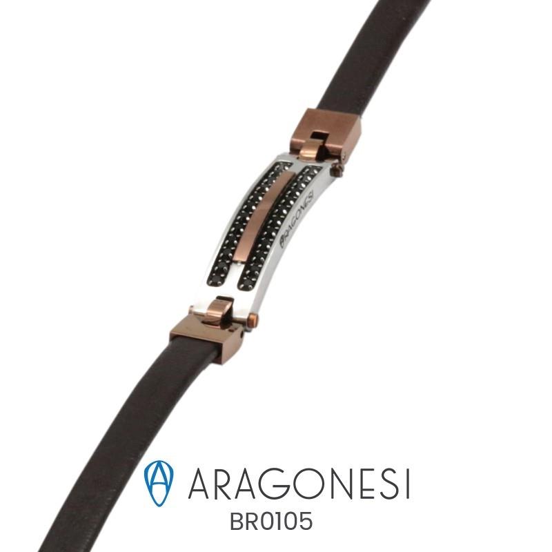 Bracciale Aragonesi - Binario Ref. BR0105 - ARAGONESI
