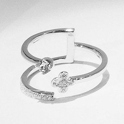 ANELLO BROSWAY -  FELICITY argento mis.14 Ref. G9FE44B - BROSWAY