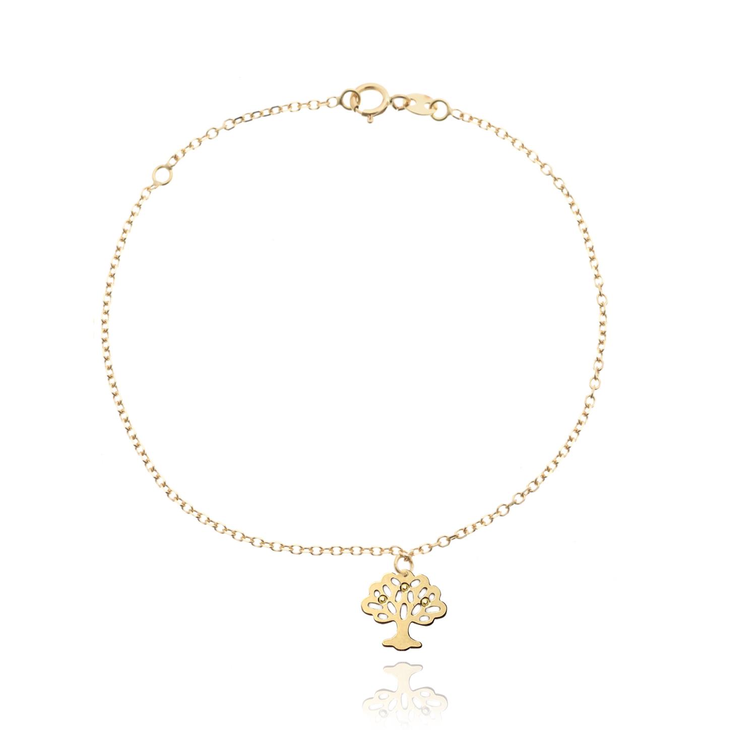 Bracciale in Oro Giallo Simbolo Albero della Vita Ref. 769591 - FACCO