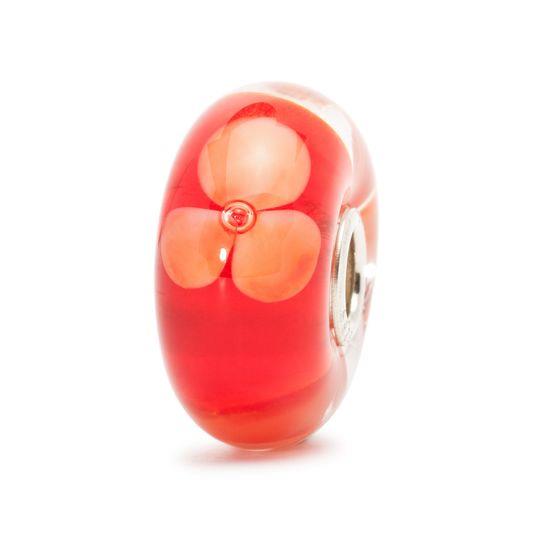 Trollbeads Ritirato - Original Trollbeads Fiori di Pesco Ref. TGLBE-10139 - TROLLBEADS