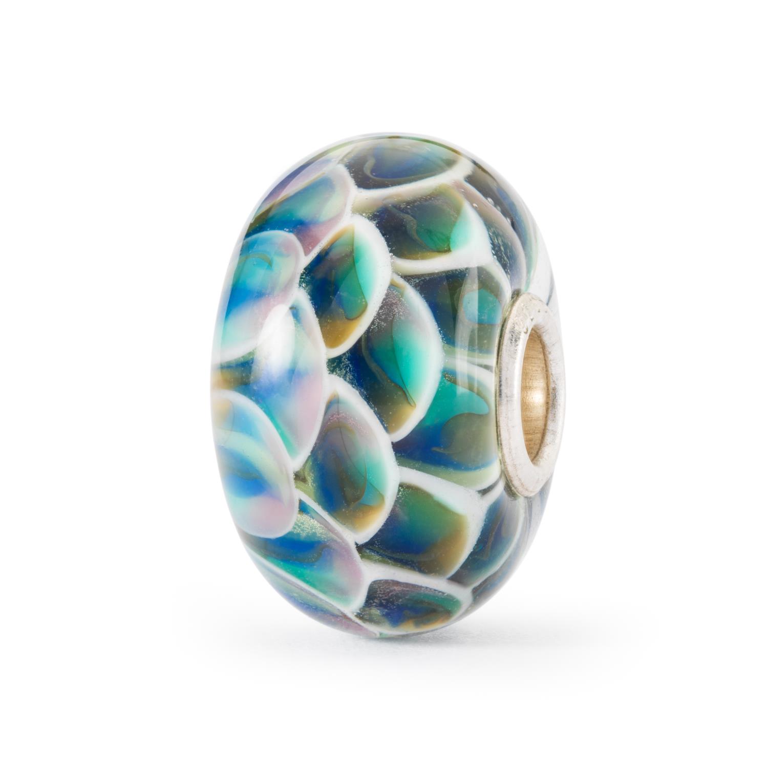 Trollbeads in Vetro - Riflessi di Sirena Ref. TGLBE-20376 - TROLLBEADS