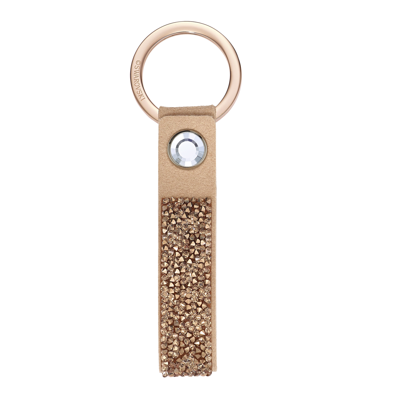 Swarovski - Portachiavi Glam Rock, Oro Rosa, Placcato oro Rosa Ref. 5510797 - SWAROVSKI