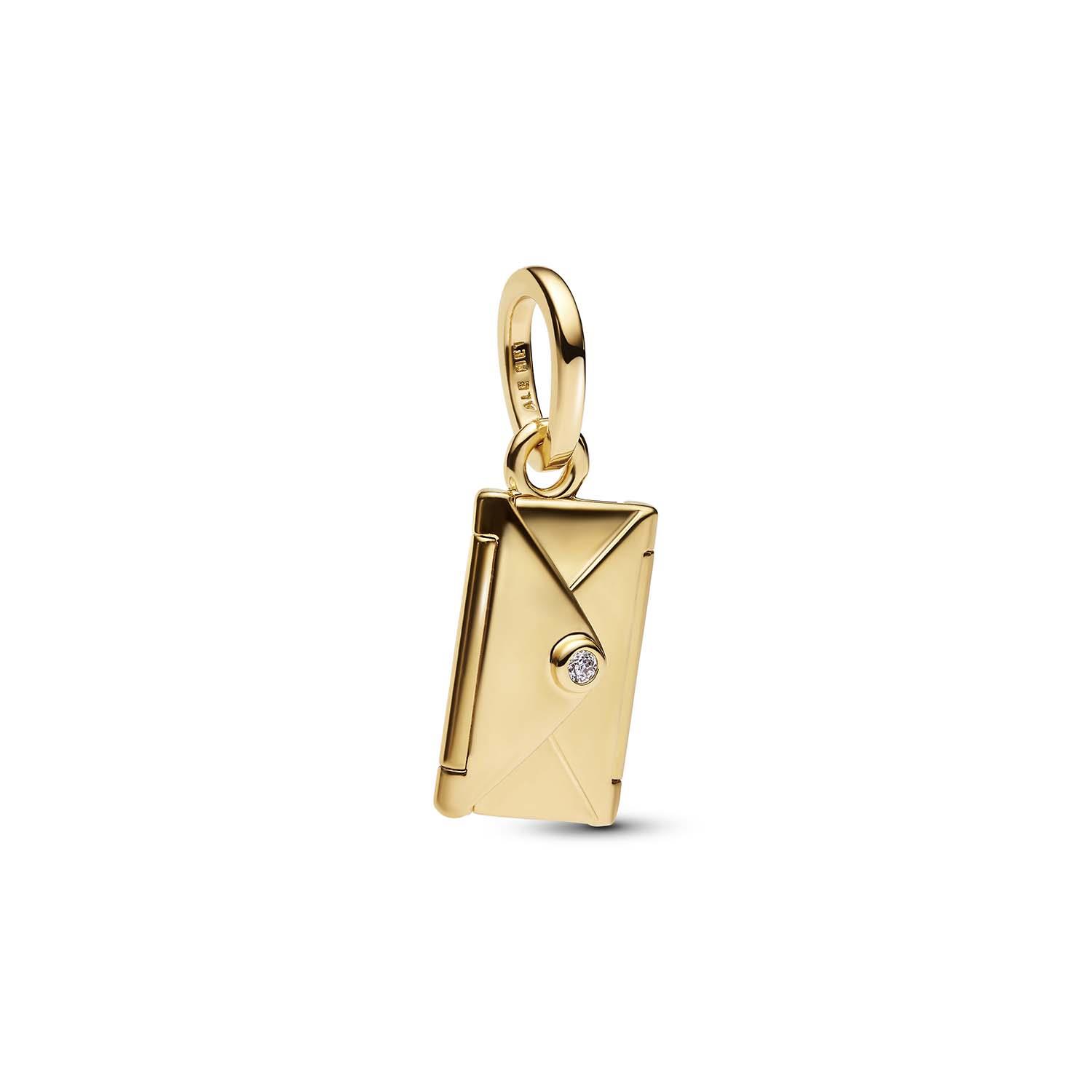 Pandora - Pendente Lettera d'amore Apribile da incidere Ref. 764421C01 - PANDORA