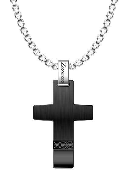 Collana Zancan da uomo in Acciaio Ref. EHC179 - ZANCAN