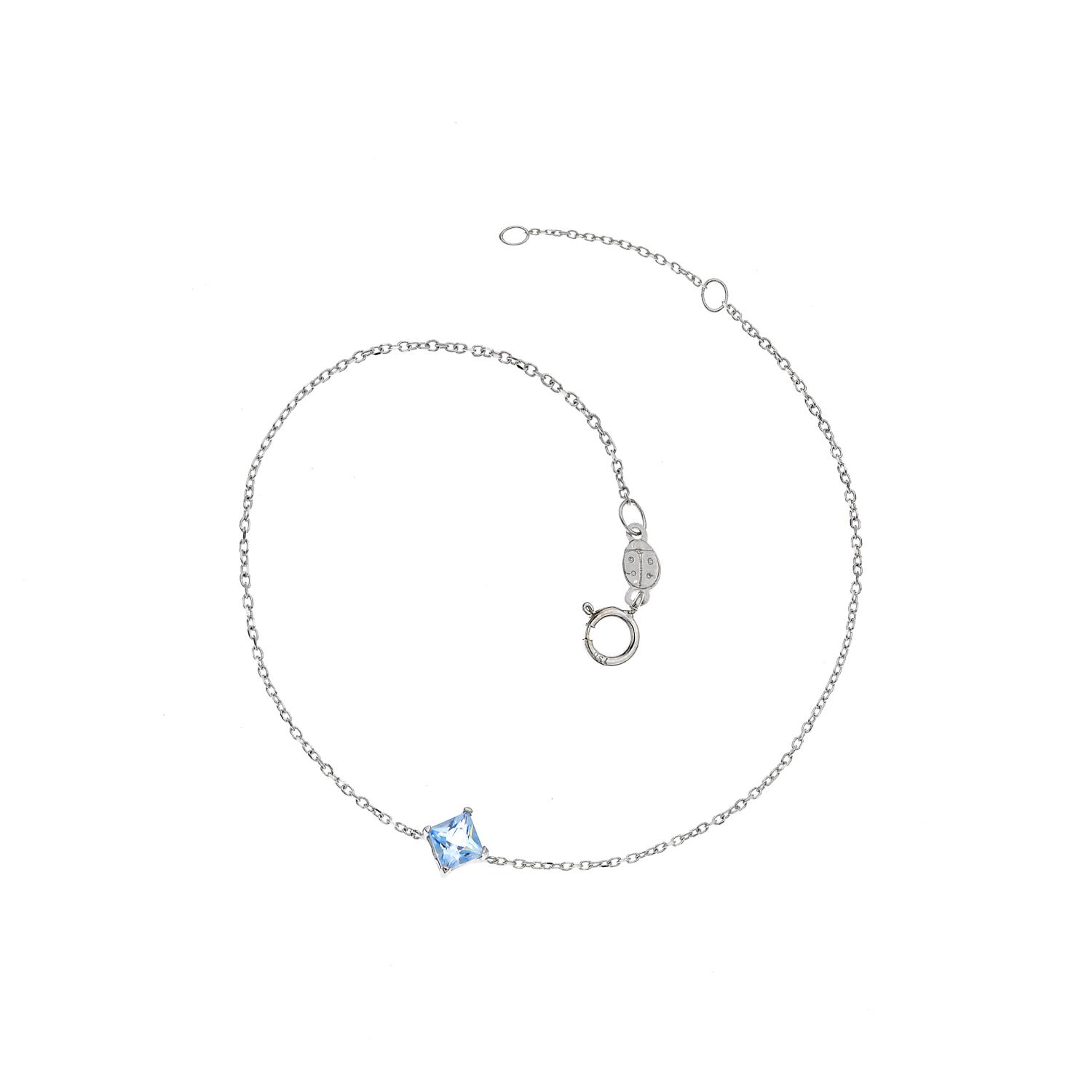 Bracciale in Oro Bianco e Topazio Ref. 774788 - FACCO