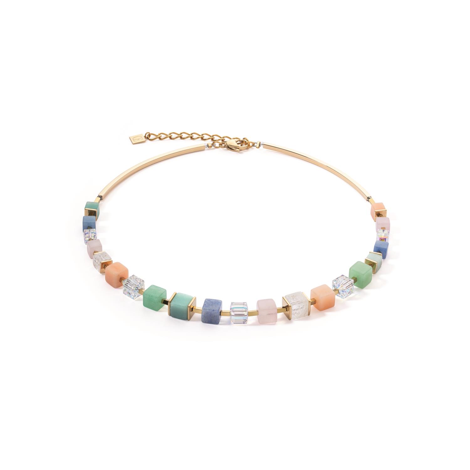 Coeur De Lion - Collana Precious Statement Cubes multicolore Ref. - CDL