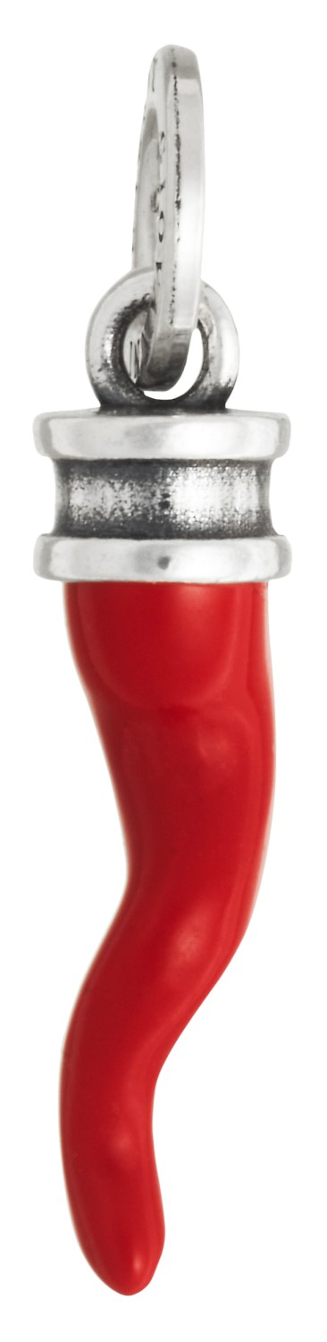 Giovanni Raspini - Charm Corno rosso Classico piccolo Ref. 12477 - GIOVANNI RASPINI