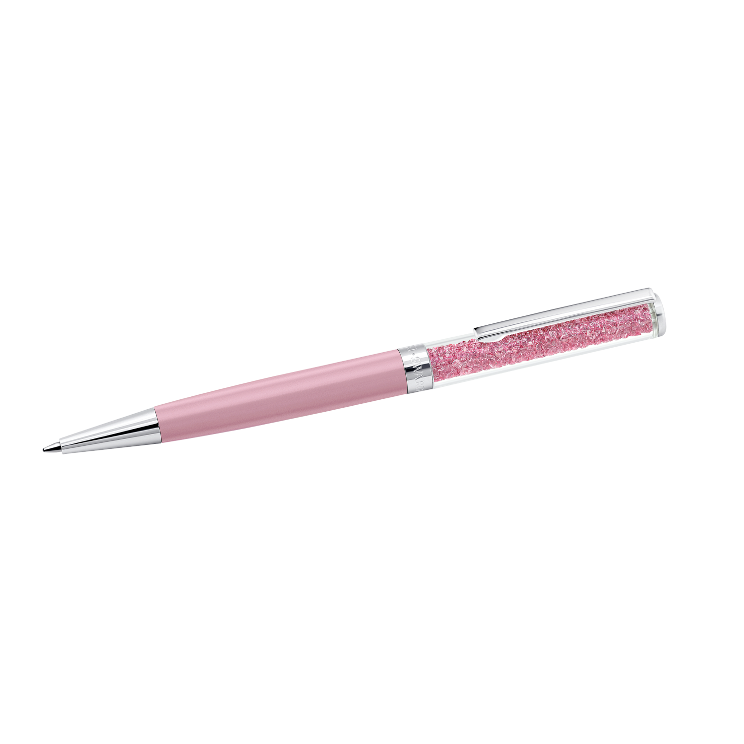 Swarovski - Penna a sfera Crystalline, Rosa, Cromato Ref. 5351074 - SWAROVSKI